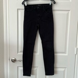 J Brand High Rise Maria Seriously Black Size 27 EUC